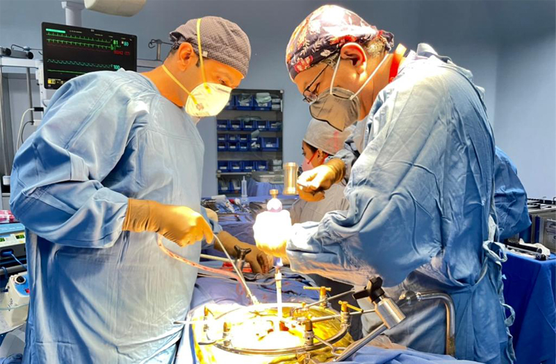 DURING SURGERY